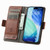 iPhone 17 CaseNeo Splicing Dual Magnetic Buckle Leather Phone Case - Brown