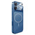 iPhone 17 Change to 17 Big Lens Window Frosted MagSafe Phone Case - Blue
