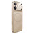 iPhone 17 Change to 17 Big Lens Window Frosted MagSafe Phone Case - Gold