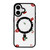 iPhone 17 Christmas Series Strong Magnetic Painted Black Edge Phone Case - Christmas Season