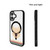 iPhone 17 Christmas Series Strong Magnetic Painted Black Edge Phone Case - Knitted Deer