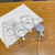 iPhone 17 Clear Acrylic TPU MagSafe Phone Case, Pop-up Animation Version - Transparent
