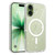 iPhone 17 Clear Glitter Magnetic PC Hybrid TPU Phone Case - Transparent
