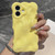 iPhone 17 Cloud-Style TPU Shockroof Phone Case - Yellow