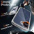 iPhone 17 Colorful Hard PC Hybrid Soft TPU Magnetic Phone Case - Blue