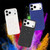 iPhone 17 Colorful Inkjet Magnetic MagSafe PC Phone Case - Black