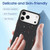 iPhone 17 Colorful Inkjet Magnetic MagSafe PC Phone Case - Black