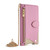 iPhone 17 Crossbody Chain Fishtail Litchi Leather Phone Case - Pink