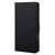iPhone 17 Crossbody Chain Triangle Leather Phone Case - Black