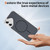 iPhone 17 Crystal Frosted Skin Feel Magnetic MagSafe Phone Case - Black