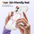 iPhone 17 Crystal Shield Clear Magnetic Acrylic Hybrid TPU Phone Case - Pink