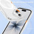 iPhone 17 Crystal Shield Clear Magnetic Acrylic Hybrid TPU Phone Case - White