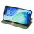 iPhone 17 Cubic Grid Pressed Magnetic Leather Phone Case - Green