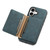 iPhone 17 Denior D13 Retro Texture Leather MagSafe Card Bag Phone Case - Blue
