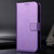 iPhone 17 Diamond Texture Leather Phone Case - Purple