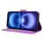 iPhone 17 Diamond Texture Leather Phone Case - Purple