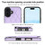 iPhone 17 Double Buckle Rhombic PU Leather Phone Case - Purple