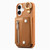 iPhone 17 Dream Wallet D Buckle Leather Back Cover Phone Case - Brown