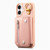iPhone 17 Dream Wallet D Buckle Leather Back Cover Phone Case - Pink