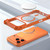iPhone 17 Drone-Style Four-Corner Shockproof Acrylic MagSafe Phone Case - Titanium Gray