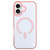 iPhone 17 Dual-Side Frosted MagSafe Clear Phone Case - Pink