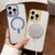 iPhone 17 Dual-Side Frosted MagSafe Clear Phone Case - Yellow