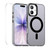 iPhone 17 ENKAY Hat-Prince MagSafe Candy Color Phone Case with Thick Adhesive Glass Film - Black