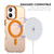 iPhone 17 ENKAY Hat-Prince MagSafe Candy Color Phone Case with Thick Adhesive Glass Film - Orange