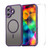 iPhone 17 ENKAY Hat-Prince MagSafe Matte Translucent Shockproof Phone Case with Large Arc Edge Film - Purple