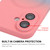 iPhone 17 ENKAY Hat-Prince MagSafe Rainbow Gradient Silicone Phone Case with Lens Film - Pink Blue