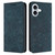 iPhone 17 Ethnic Embossed Adsorption Leather Phone Case - Blue