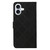 iPhone 17 Ethnic Style Embossed Pattern Leather Phone Case - Black