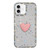 iPhone 17 Flash Rhinestone Double-sided IMD Love Heart Phone Case - Glitter Stars