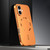 iPhone 17 Frosted Magnetic Shield MagSafe Alloy Metal Phone Case - Orange