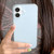 iPhone 17 Frosted Translucent TPU Full Coverage Phone Case - Light Blue