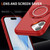 iPhone 17 Gear Holder C MagSafe Phone Case - Red