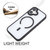 iPhone 17 GEBEI Jazz Series Skin Feel Frosted MagSafe Phone Case - Black