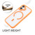 iPhone 17 GEBEI Jazz Series Skin Feel Frosted MagSafe Phone Case - Orange