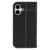 iPhone 17 GEBEI Top-grain Horizontal Flip Leather Phone Case - Black
