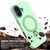 iPhone 17 Gen1.5 Pivot Ring Holder TPU Hybrid PC Phone Case - Green