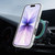 iPhone 17 Gen1.5 Pivot Ring Holder TPU Hybrid PC Phone Case - White