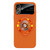 iPhone 17 Glaze PC Camera Window Gyro Kickstand Magnetic Phone Case - Orange