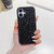 iPhone 17 Glitter Powder Shockproof TPU Phone Case - Black