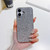 iPhone 17 Glitter Powder Shockproof TPU Phone Case - Silver