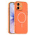iPhone 17 Gold-Orange Original Color MagSafe Shockproof Phone Case - Orange