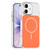 iPhone 17 Gold-Orange Original Color MagSafe Shockproof Phone Case - Transparent Orange