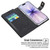 iPhone 17 GOOSPERY MANSOOR DIARY 9 Card Slots Leather Phone Case - Black