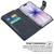 iPhone 17 GOOSPERY MANSOOR DIARY 9 Card Slots Leather Phone Case - Dark Blue