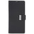 iPhone 17 GOOSPERY RICH DIARY Crazy Horse Texture Leather Phone Case - Black
