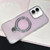 iPhone 17 Gradient Glitter Diamonds MagSafe Phone Case - Light Pink